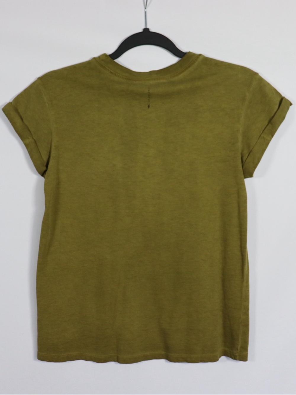 AllSaints Anna Tee Olive Green Women’s Size US 0 (UK 4) NWT Film Worn The Boys - Picture 8 of 10